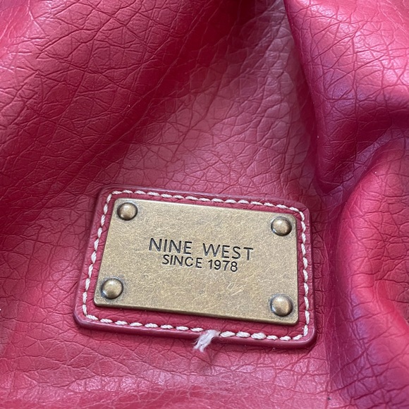 Red Nine West Purse - Picture 2 of 5